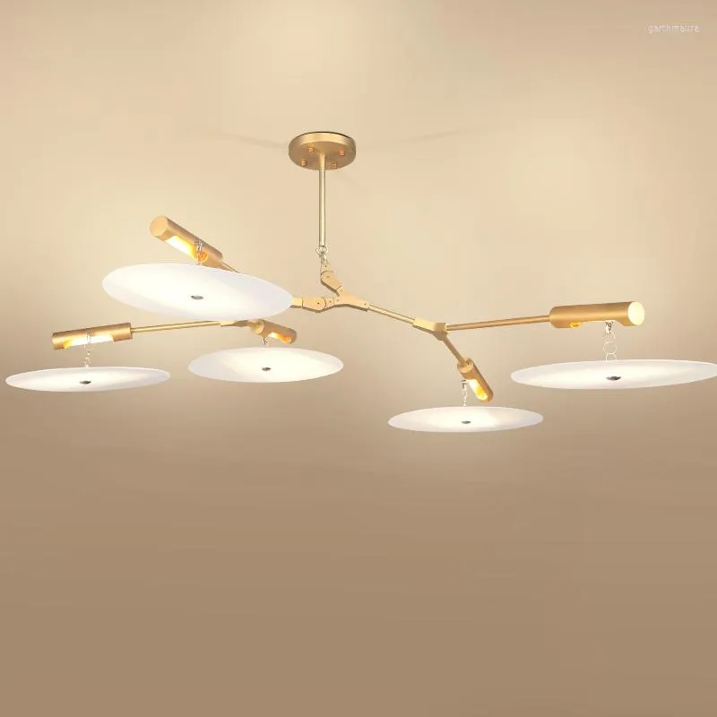 Ljuskronor modern molekyl ljuskrona designer lyxig grenskiva samling levande sovrum dekoration lampa hem stort