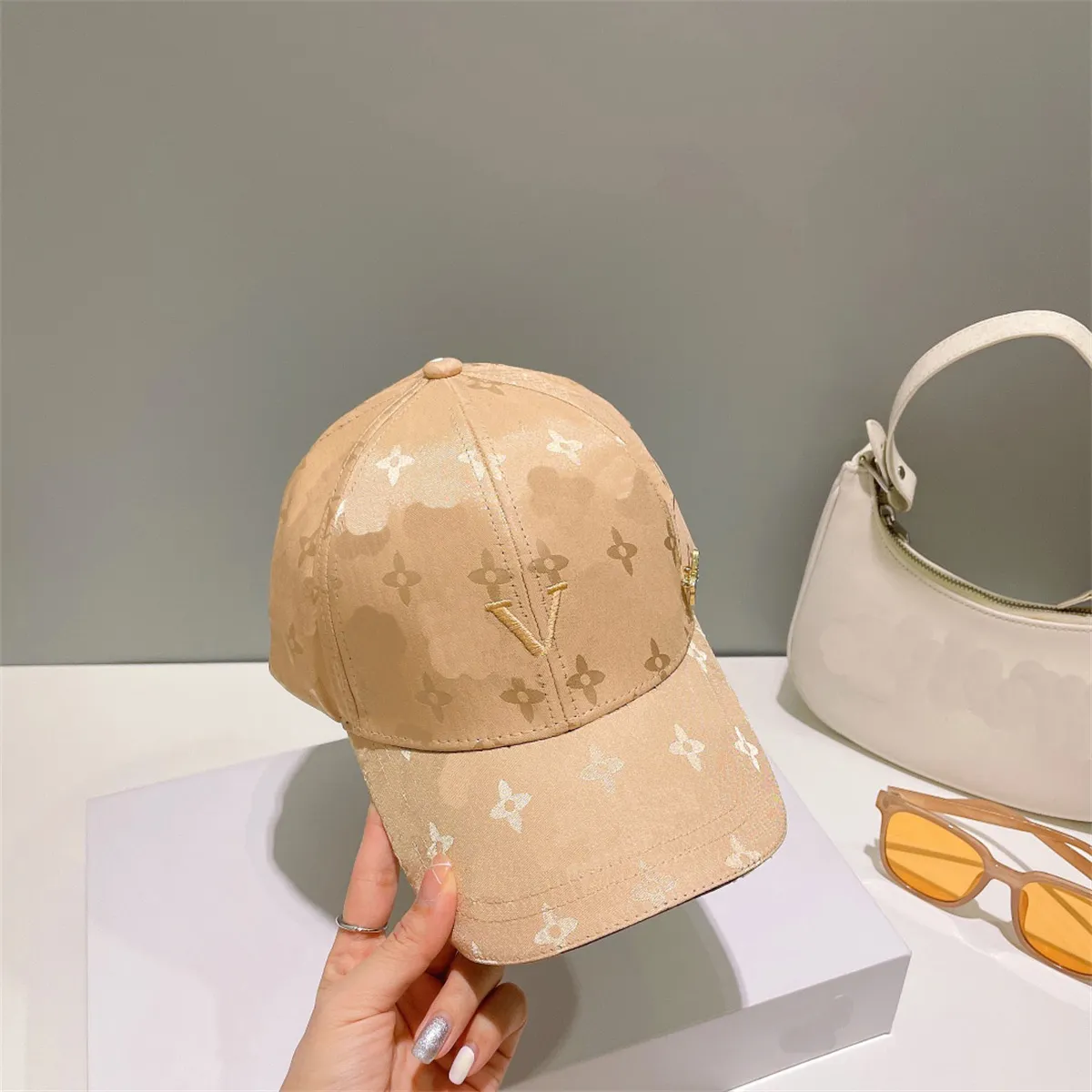 2023 Modna czapka kulowa męska designer baseballowy luksusowe czapki unisex regulowane czapki uliczne mody mody sportowe casquette haft cappelli firmati vdcd3