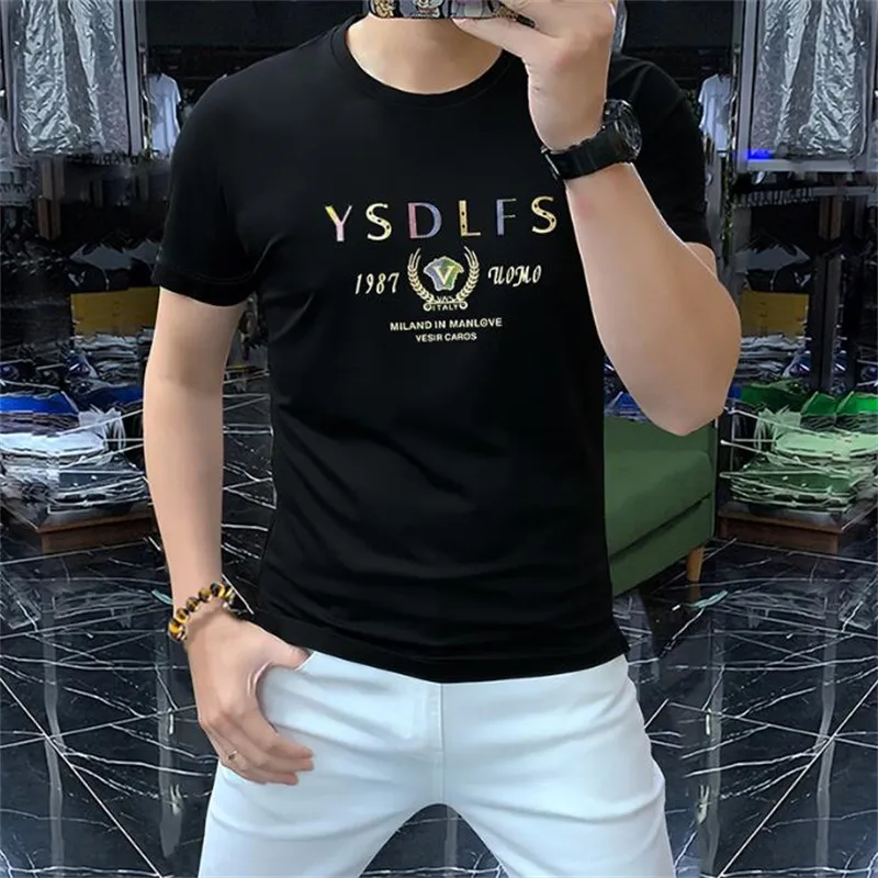 2023 Luxury Men s Designer T Shirt Wholesale Clothing Letter Printed Shirts Short Sleeve Fashion Brand Designer Top Tees Large Lady s Sweater
