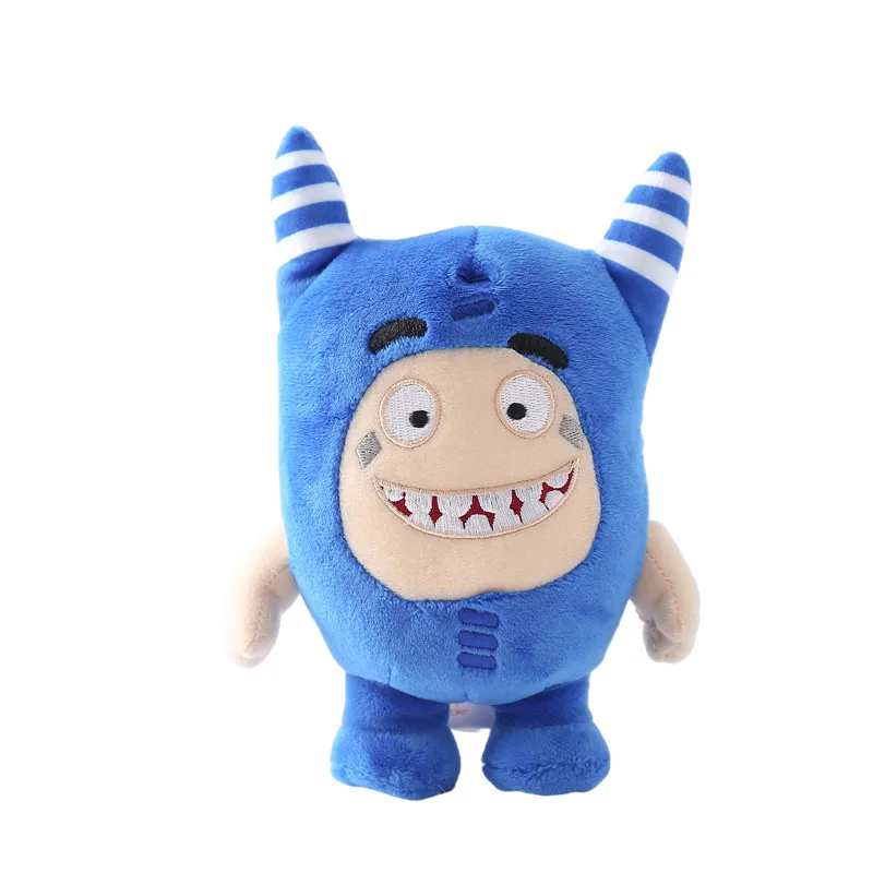 Plush Dolls 18cm Cute Oddbods Toys Animation Soft Stuffed Toy Doll for Kids Christmas Gift