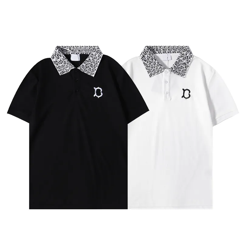 3 Camisetas Masculinas POLO de grife Moda Bordadas Designers Camisetas Decote em V Algodão Homens de rua Camisetas casuais de luxo Roupas de casal casuais Tamanho asiático #PL02