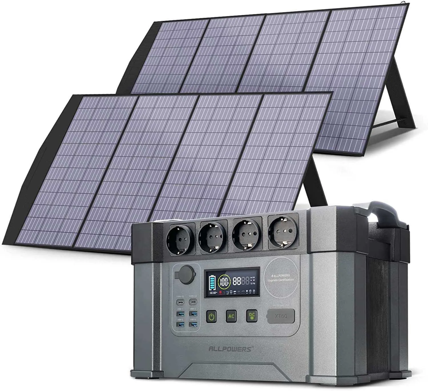 ALLPOWERS Solar Generator 1500W / 2000W / 2400W Portable Power 