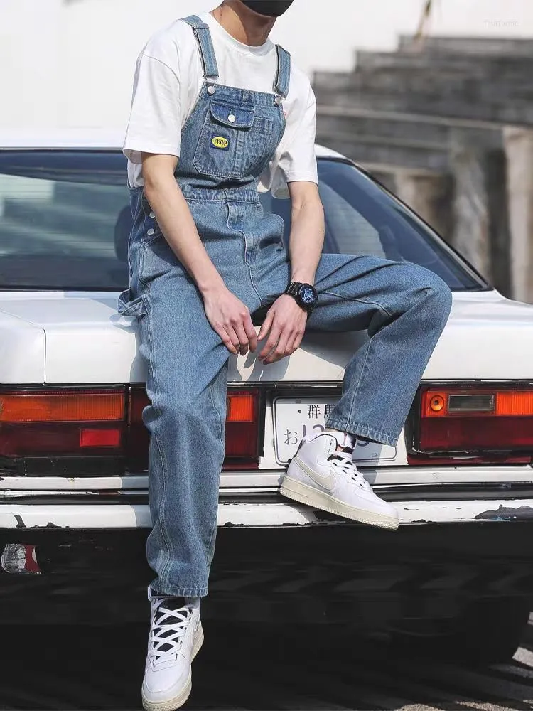 Mens Denim Jumpsuits Overalls Jeans One Piece Work Pants Playsuits  Dungarees Hot | eBay