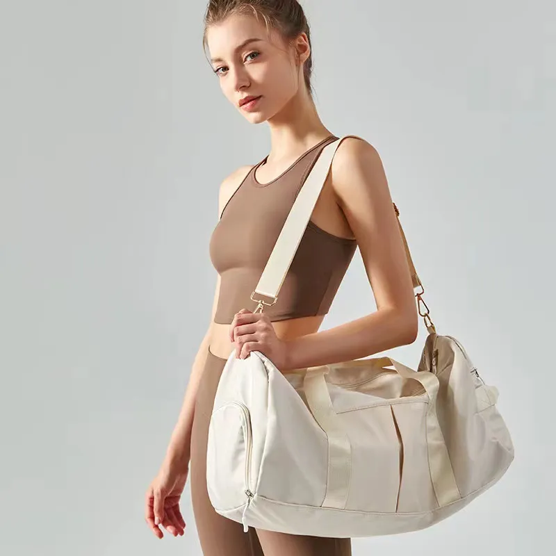 Women Large Capacity Short Distance Travel Bag Dry Wet Separation