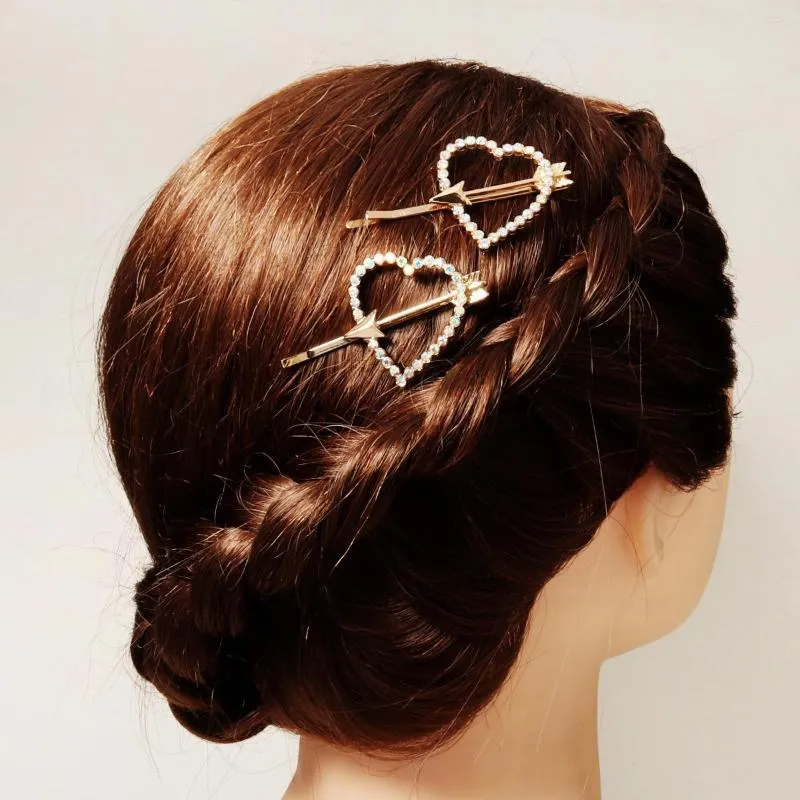 Hair Clips Side Bangs Clip Bride Accessories For Women Wedding CHD20766