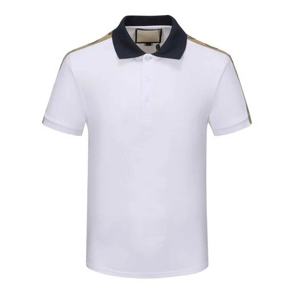 Mens Stylist Polo Shirts Luxury Italy Casual Tops Tshirt High street Fashion Designer Polos Summer Slim Fit Cotton T Shirt 4JSN 1S5C