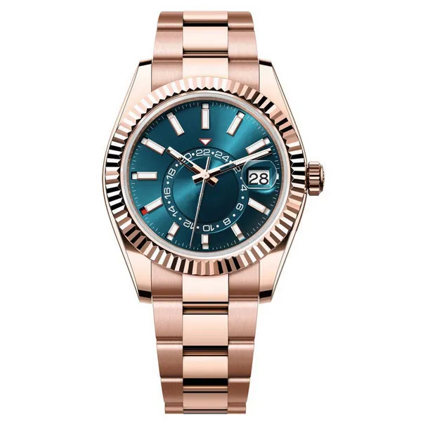 23ss Reloj Trusty Relojes para hombre SKY 42 mm Relojes de movimiento automático 2813 Reloj de diseño de acero inoxidable para mujer y hombre Con caja de papeles Reloj para mujer Reloj Montre de luxe