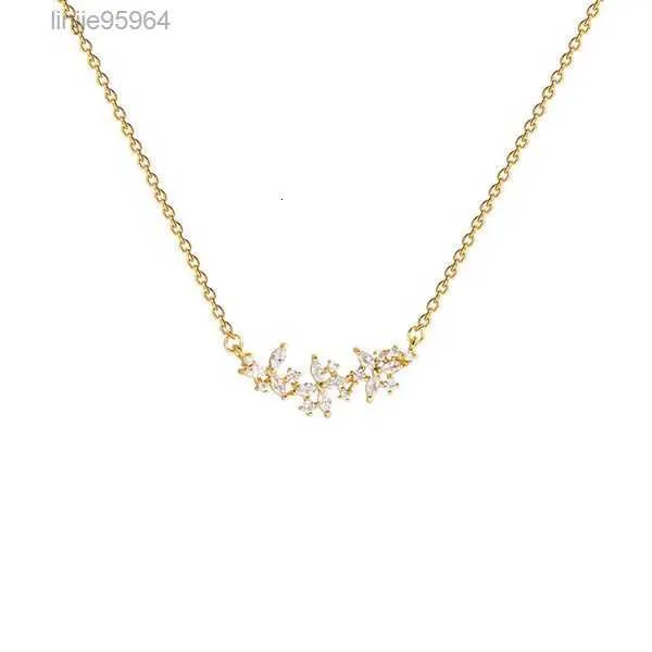 Kolye Kolyeler Petal Çiçek Lotus Bitki Zinciri Kolye Çevik Anneler Günü Kadın Düğün Aile Friend Jewelry 111