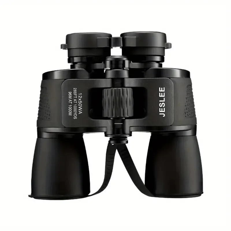 Binocolo 12X50 ad alta resa HD Shimmer Night Vision 28mm Oculare grande Telescopio portatile per esterni