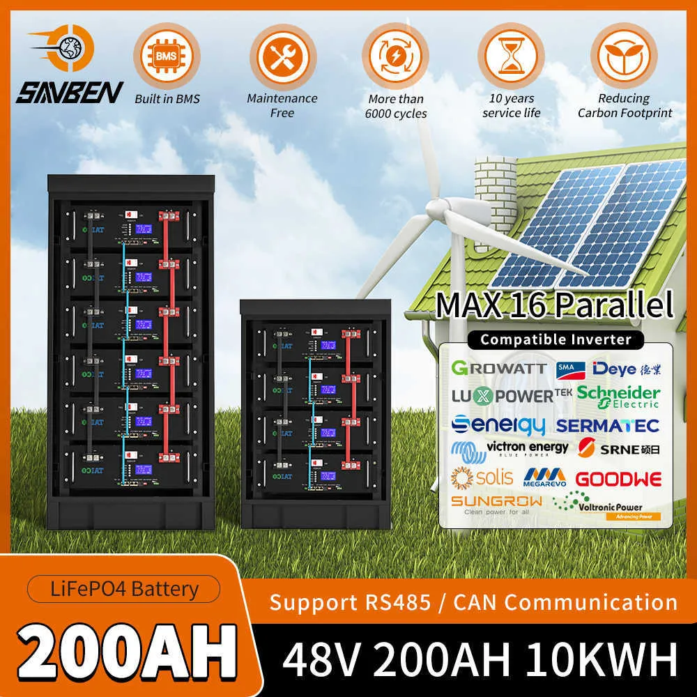DHgate.com:48V 200Ah 100Ah 10KW Lifepo4 Battery Pack 51.2V 50Ah 5KW ...