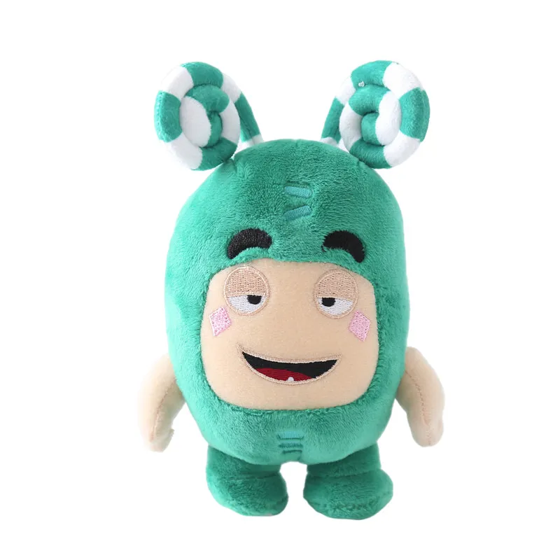 Plush Dolls 18cm Cute Oddbods Toys Animation Soft Stuffed Toy Doll for Kids Christmas Gift