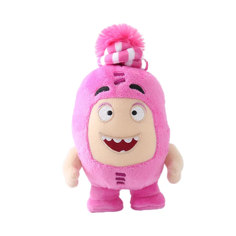 Plush Dolls 18cm Cute Oddbods Toys Animation Soft Stuffed Toy Doll for Kids Christmas Gift