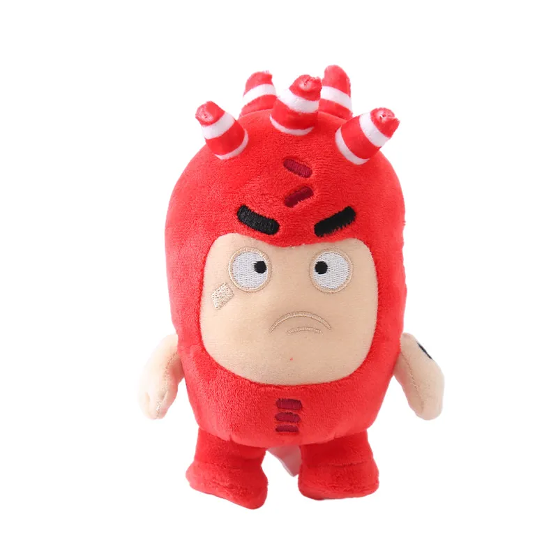 Plush Dolls 18cm Cute Oddbods Toys Animation Soft Stuffed Toy Doll for Kids Christmas Gift