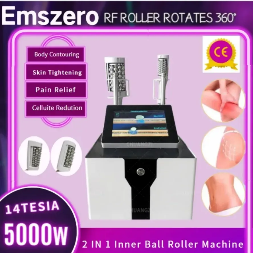 6000 W portátil EMSzero RF equipamento rolo estimulador muscular HI-EMT/Neo/corpo eliminar EMSzero Sculpting beleza máquina para CE