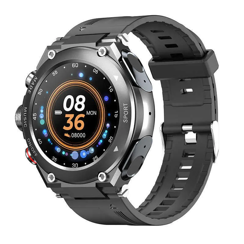 Nouvelle montre intelligente T92 appel Bluetooth TWS double casque surveillance de la température corporelle BRACELET DE SPORT