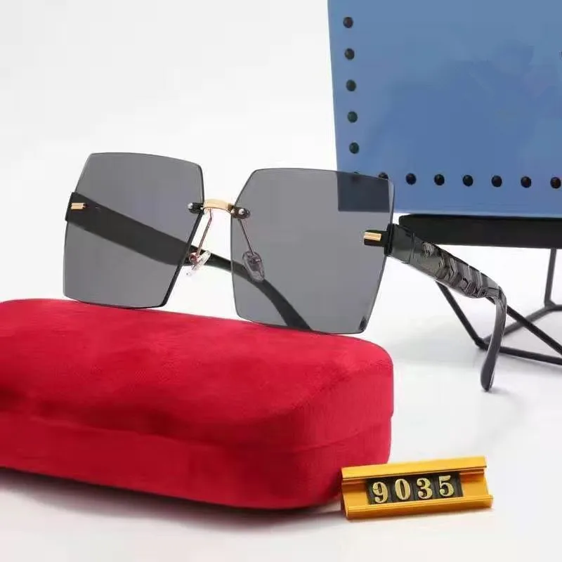Wholesale Designer Rimless Latest Sunglasses For Women For Men And