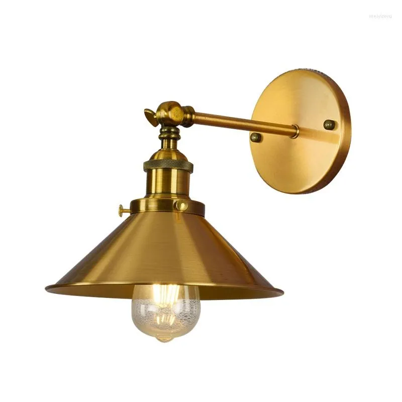 Lampy ścienne styl retro loft sconce Edison Industrial Iron Lampa LED Vintage Lightters Home Home Lampering Lampara Pared