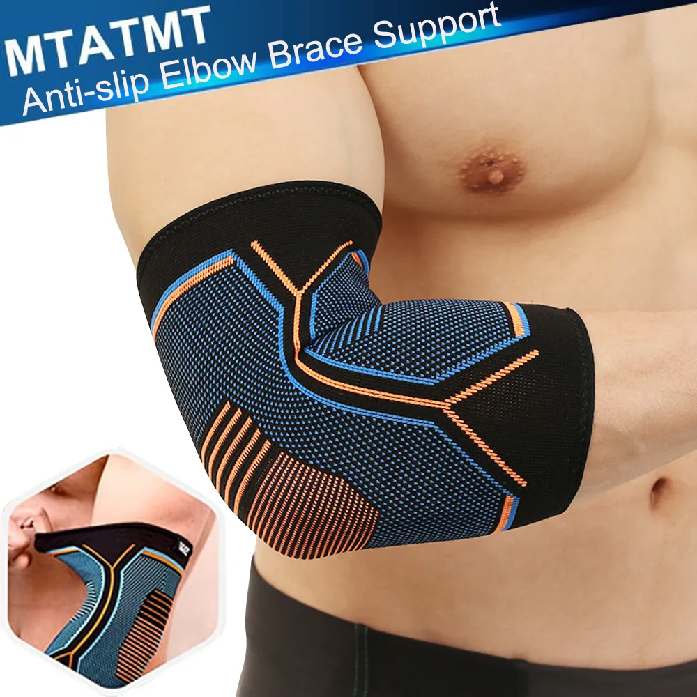 Elbow Knee Pads MTATMT 1Pcs Brace for Weightlifting Compression Support Reduce Tennis and Golfers Pain Relief 230613