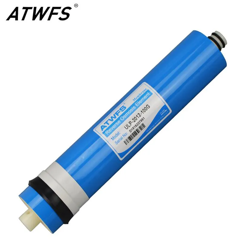 Appareils ATWFS 100 PIB RO Membrane Purificateur d'osmose Osmose Membrane Osmosis Système de filtre à eau Cartouche