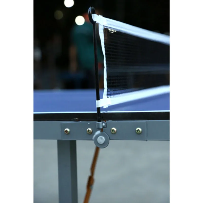SPORTNOW Mesa de Ping Pong Dobrável de Tamanho Médio com Estrutura de  Alumínio Mesa de Ping Pong Portátil para Interior e Exterior 152x76x72 cm  Preto