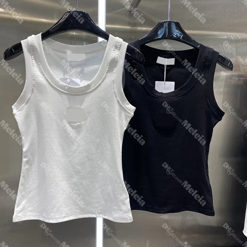 Holle Mesh Dames Crop Top Cotton Lady Tank Top Designer Tanks voor Vrouwelijke Sexy Yoga Vest