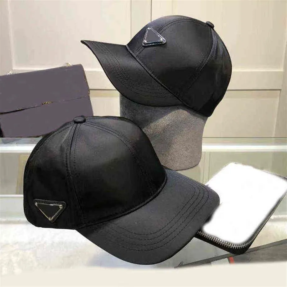 Spring Designer Baseball Cap for Women Men Projektanci Hats Mens Bonnet P Trójkątowa czapka D2202091Z312G