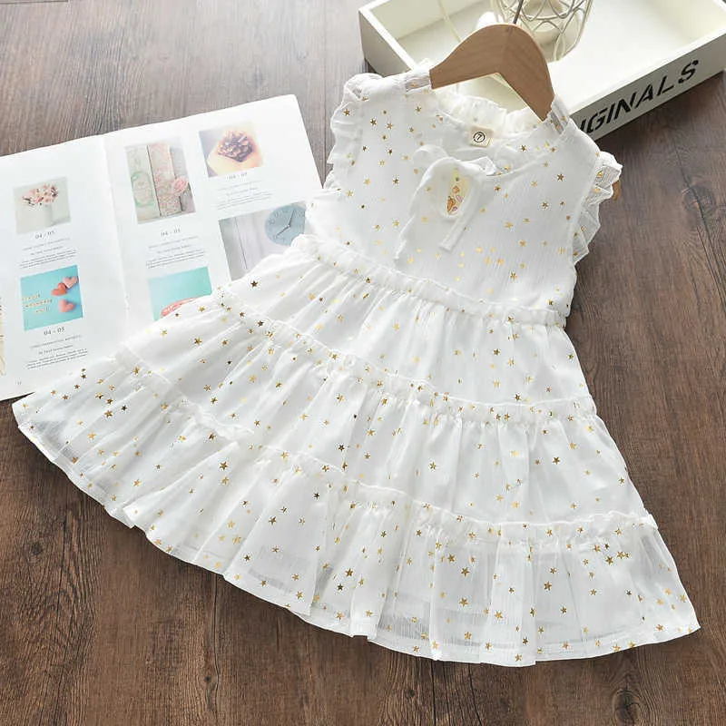 Mädchen Kleider Mädchen Hochzeit Kleid Sommer Mode Mädchen Kinder Party Sternen Pailletten Outfits Kleid Kinder Prinzessin Kleidung