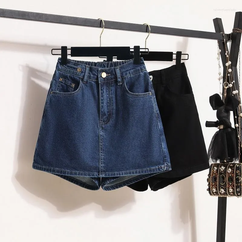 High waisted denim skirt 4xl hot sale