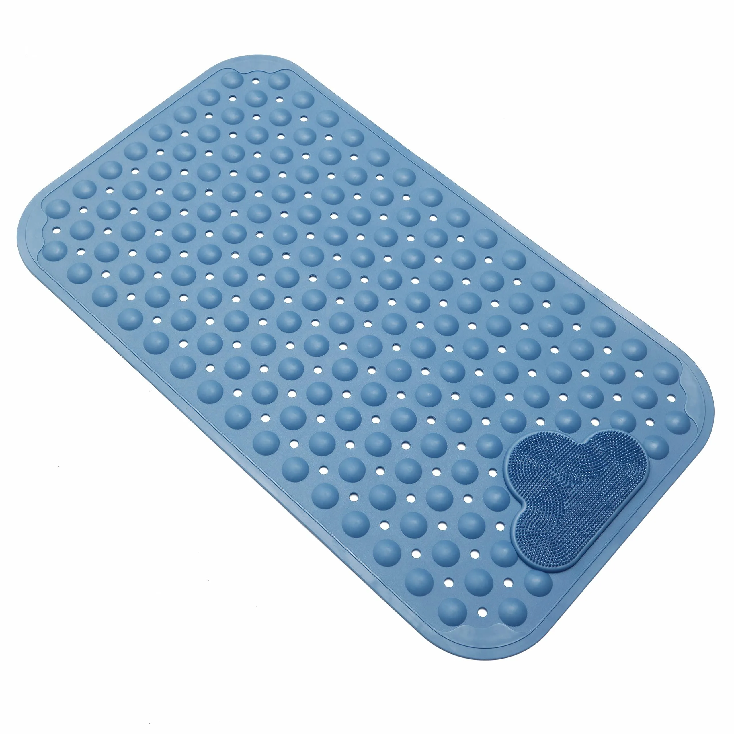 Mats Rubber Bath Tub Mat Shower Mat Non Slip Soft Bathtub Mats with Suction Cups Bath Mat for Tub Bathroom Mats Machine Washable