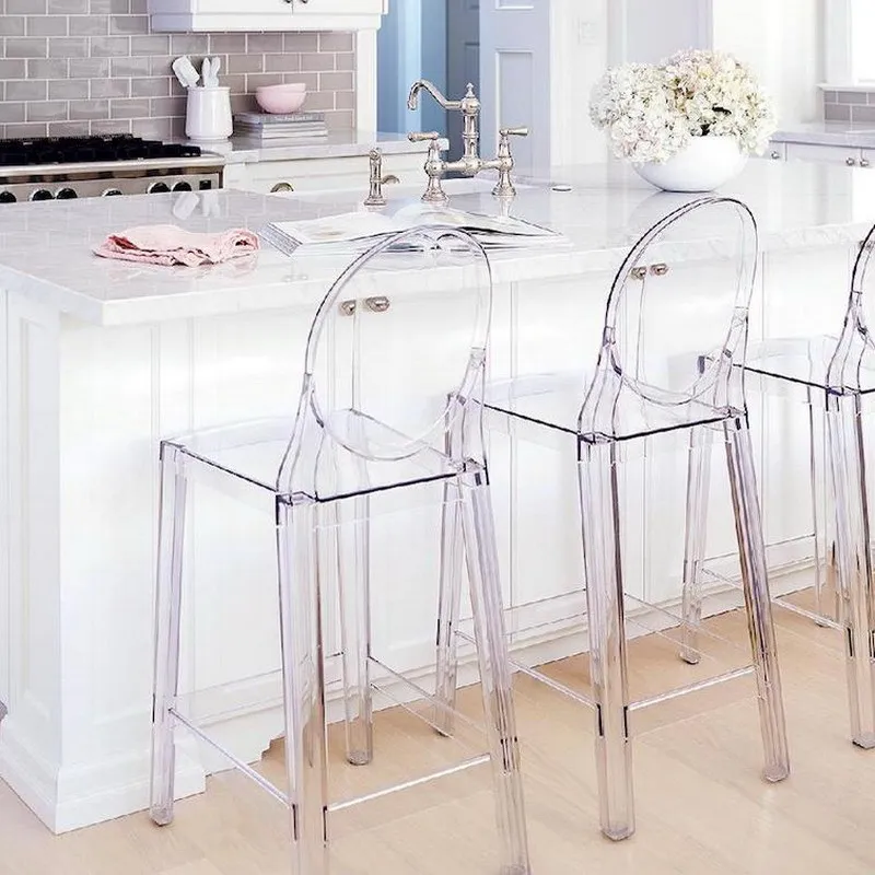Acrylic ghost bar stools discount