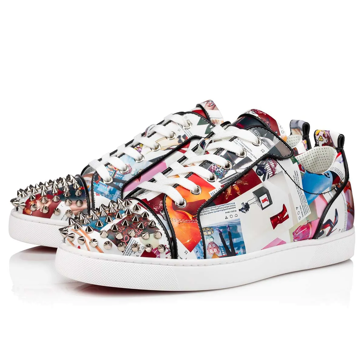 Scarpe rosse brillantinate top