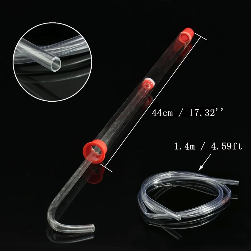 New Type Tube Pump Filter Syphon Set Plastic Auto Syphon Home Wine Beer Making Accessory