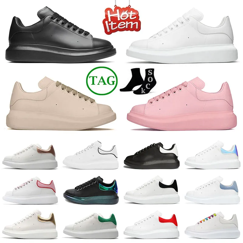 Designers originaux surdimensionnés Sneaker Casual Chaussures Blanc Noir En Cuir Velours Espadrilles Baskets Hommes Femmes Appartements À Lacets Plate-Forme Sport Baskets Baskets 36-45