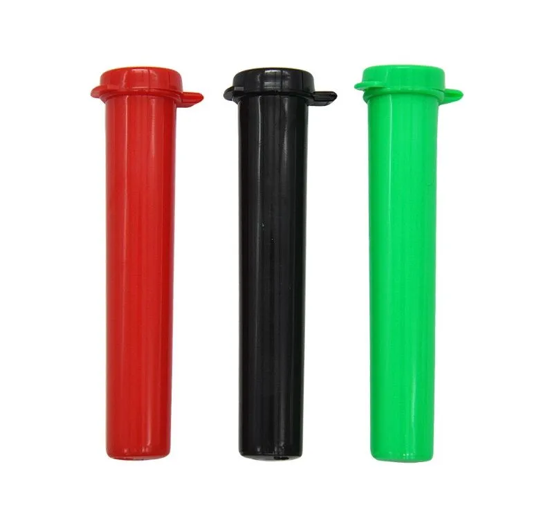 Plastic Doob Tube Waterproof Airtight Smell Proof Odor Cigarette Solid Smoking Storage Sealing Herb Container Pill Case Rolling Paper Tube