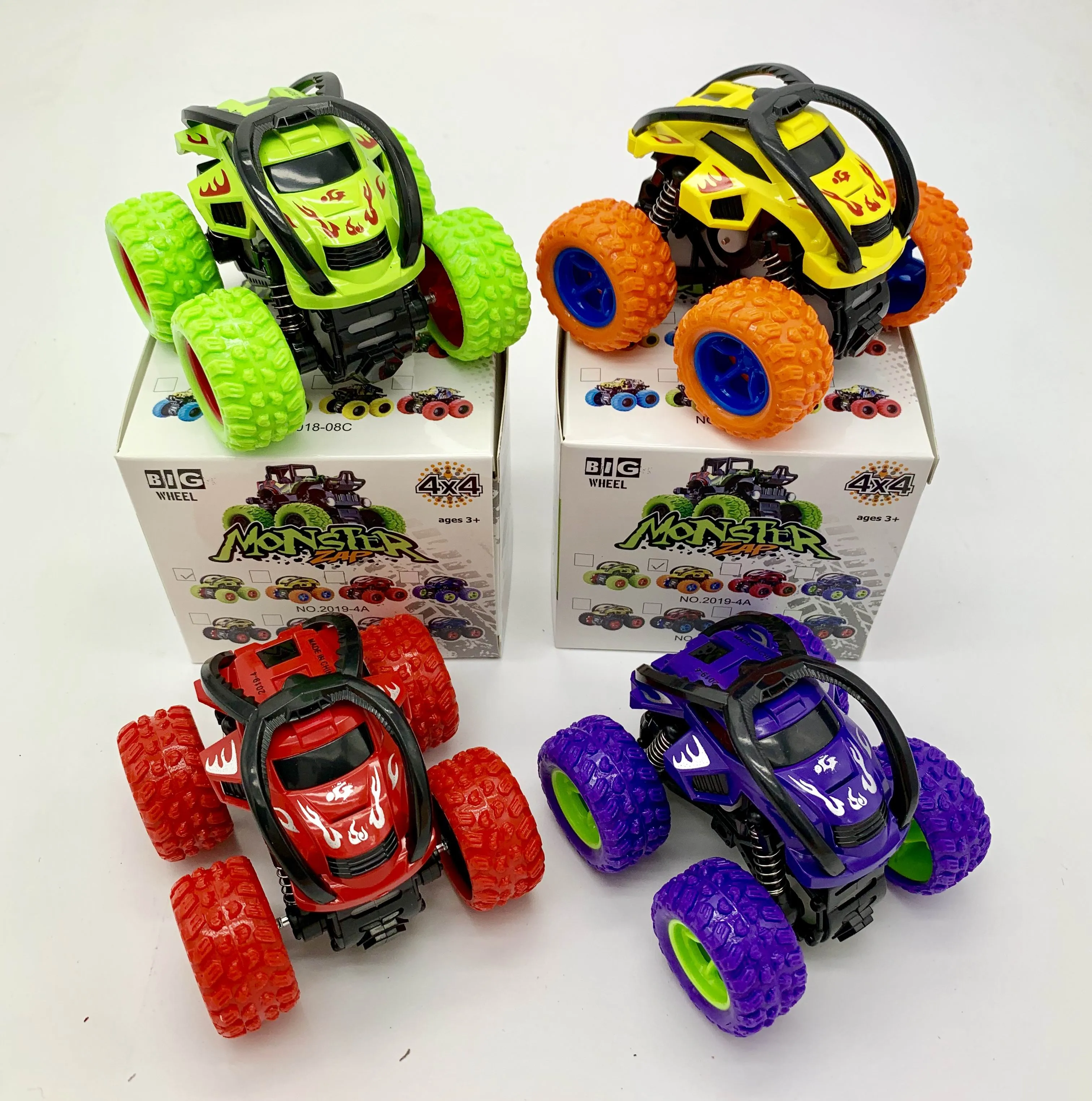 4WD Friction Powered Monster Truck Big Rc Cars Perfect Easter Gift For  Toddlers, 3 Year Old Kids Inertia Spinning And Push And Go Features Ideal  For Birthday, Christmas, And Parties From Sxe_toys