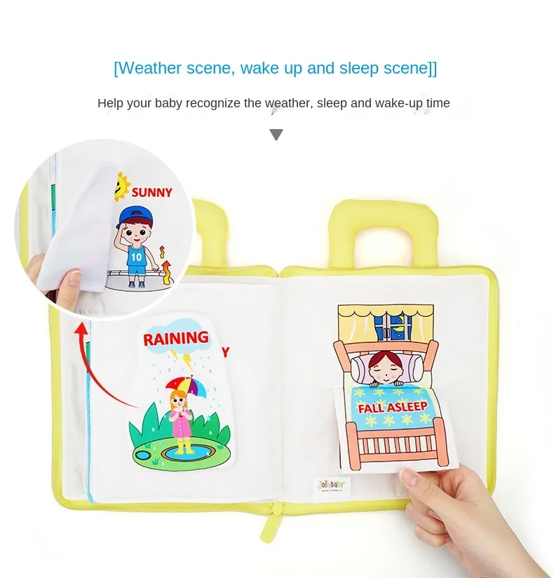 Richgv Juguetes Niños 1 Año, Libro para Bebés Juguetes Bebes 12 Meses Libro  Blando Libro Tela bebés Libros Actividades 3D Juguetes Montessori 1 a 2  Años : : Bebé