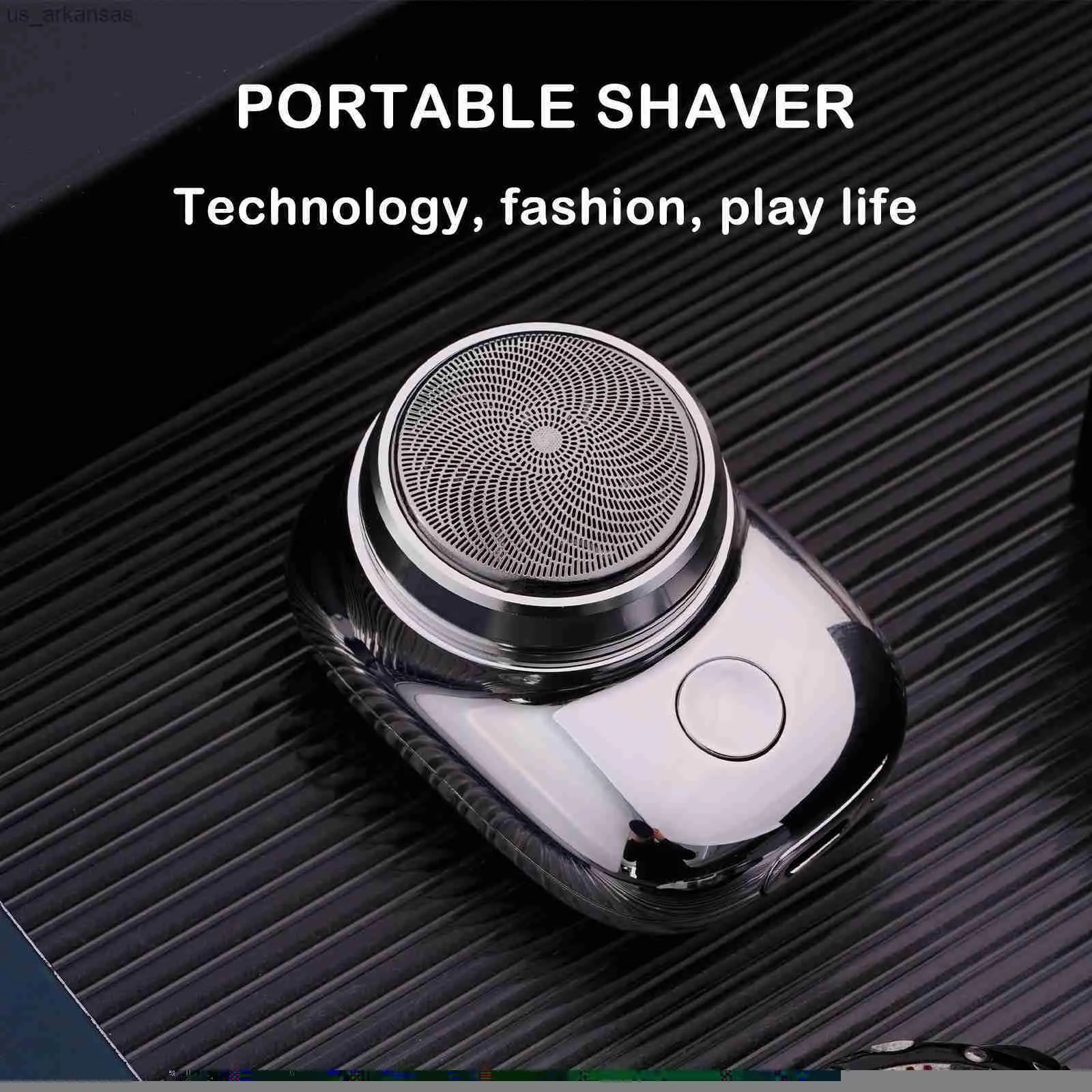 Mini Portable Electric Shaver Waterproof Wet Dry Use USB Fast Charging Pocket Razor Beard Trimmer Shaving Machine For Men Travel L230523