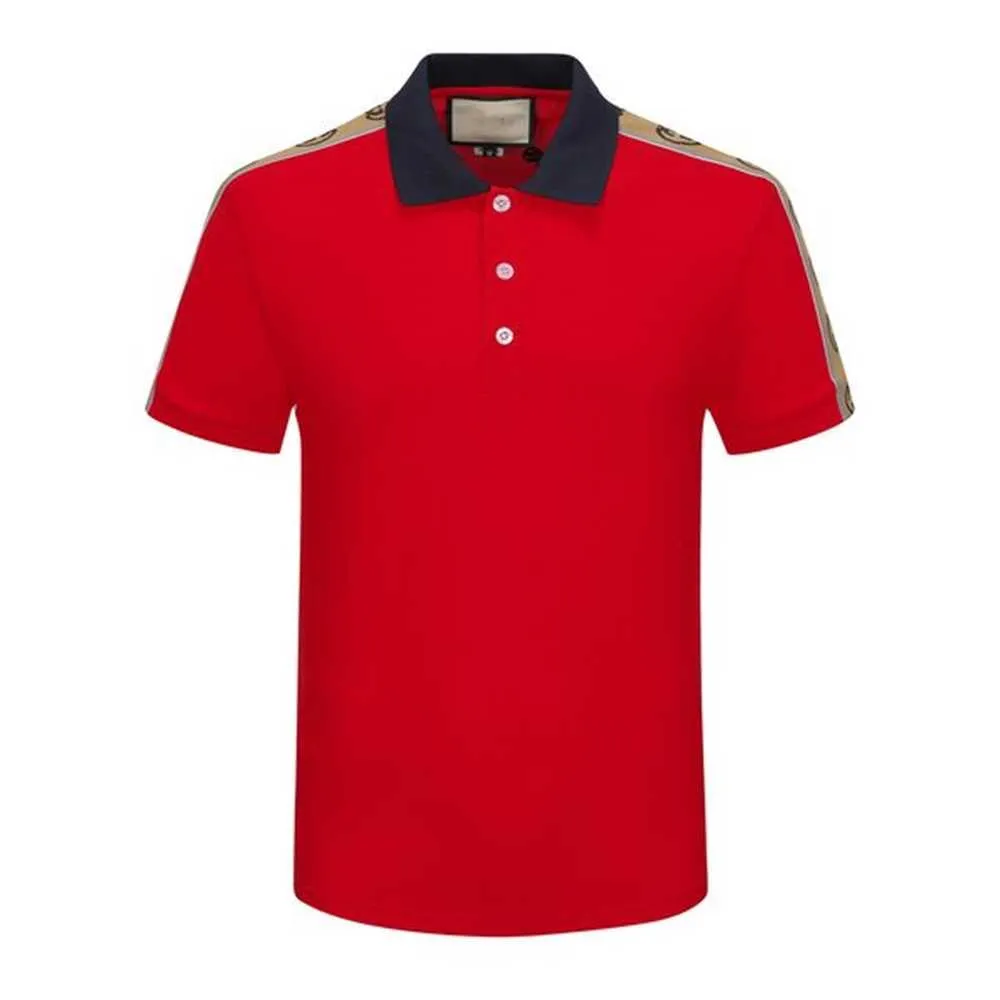 Embroidered Shirts Red Gucci Polo Shirt Mens Men's Designer Polo