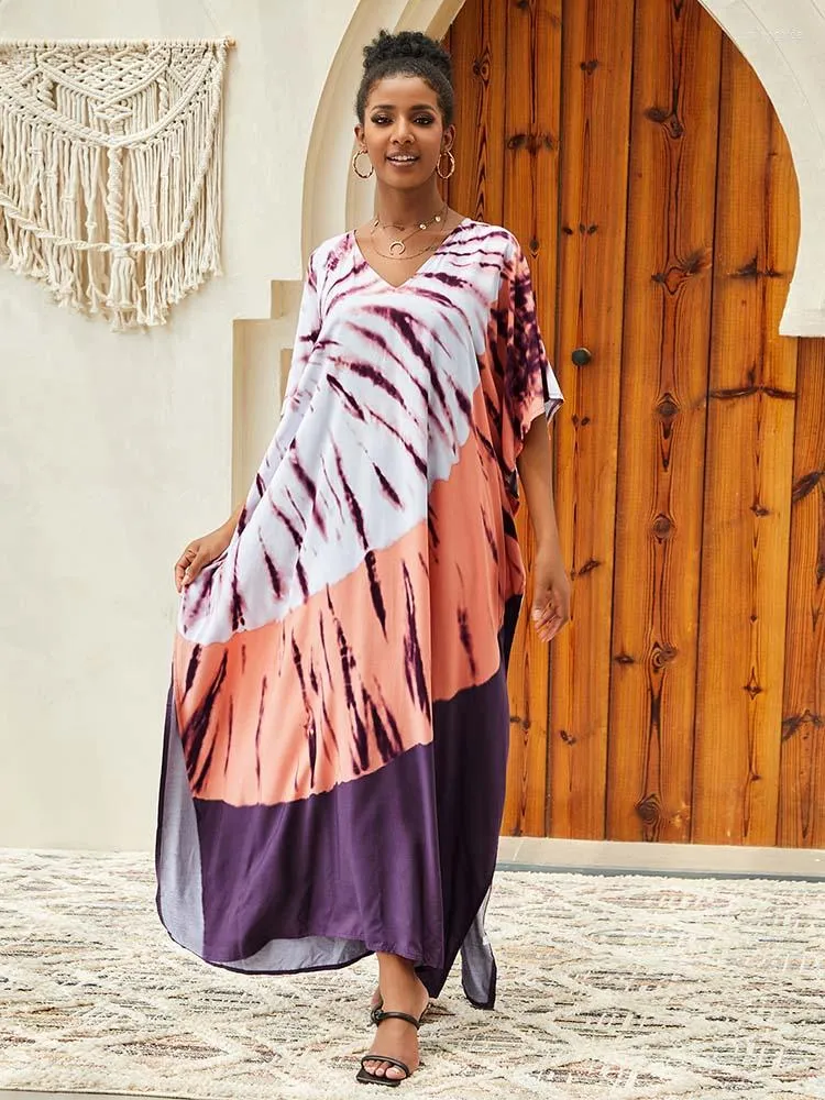 Extra Size Kaftan Dress For Women Long Maxi Cover Up For Beachwear