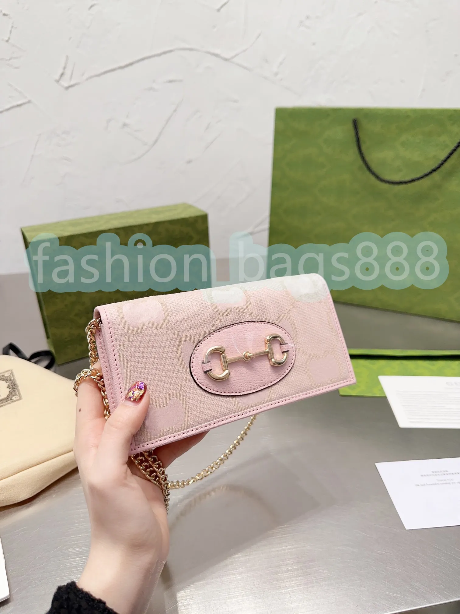 DHgate 5A Top qualitys Women Chain Shoulder Crossbody Bags Lady Purse Messenger Bag Designer Handbags Wallets backpack female purse Bags Luggage Accessories