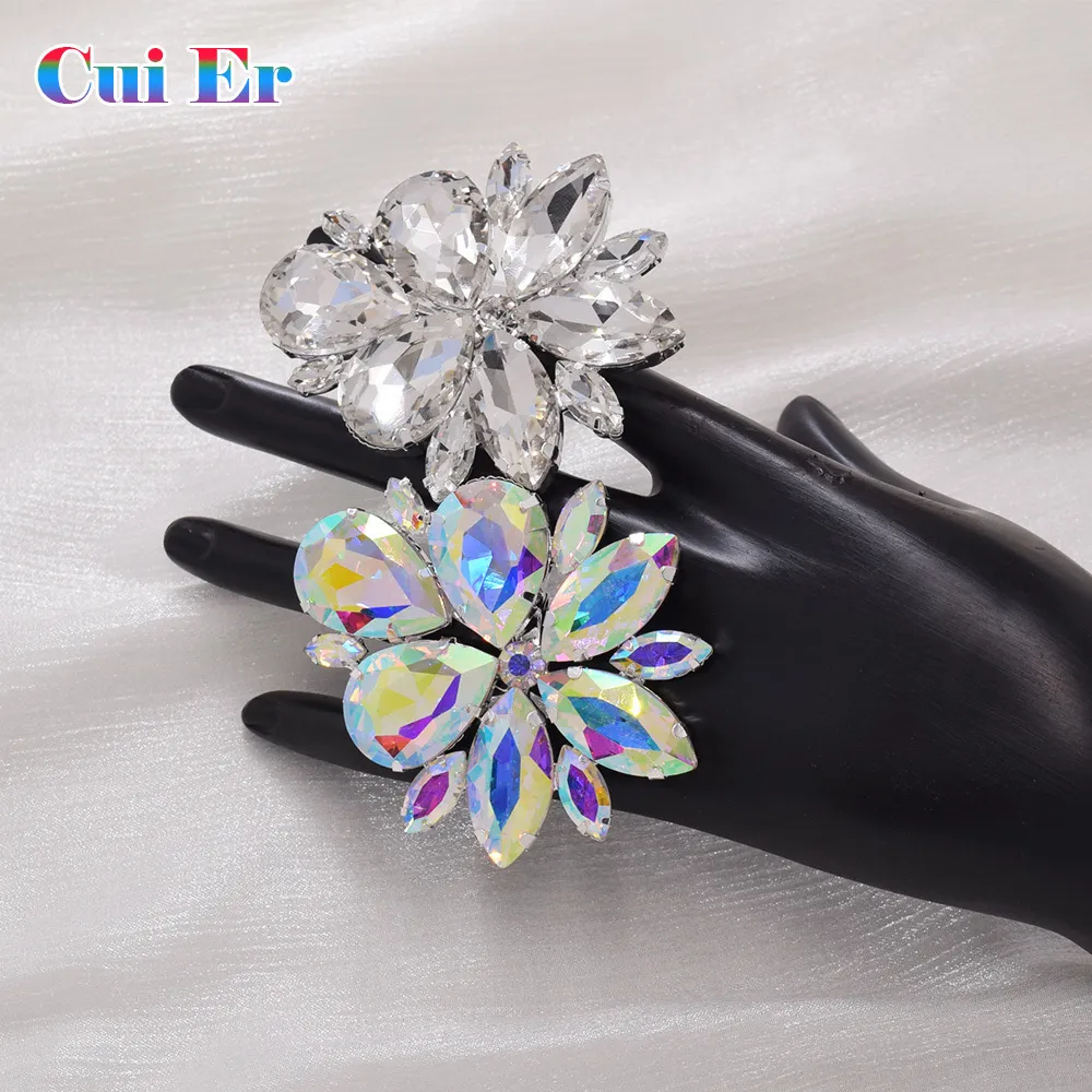 Elegant Adjustable Solitaire Ring: Sparkling Crystal AB, Perfect for ...