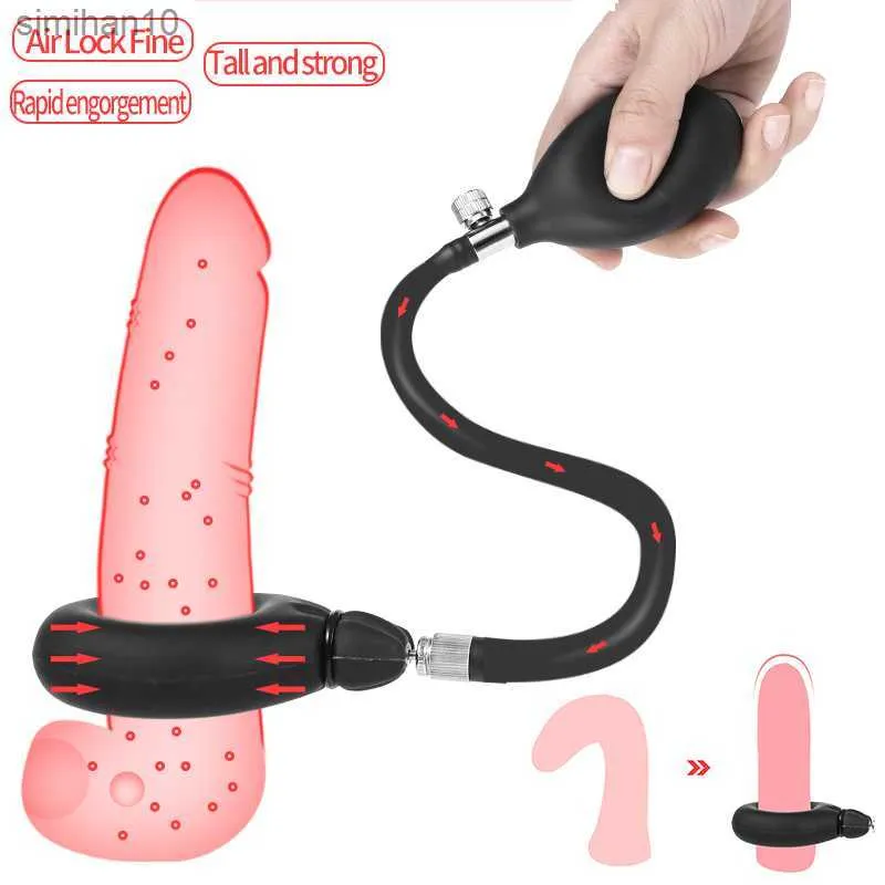 Inflatable Penis Rings: Liquid Silicone Cock Ring For... From Simihan10,  $14.97 | DHgate.Com