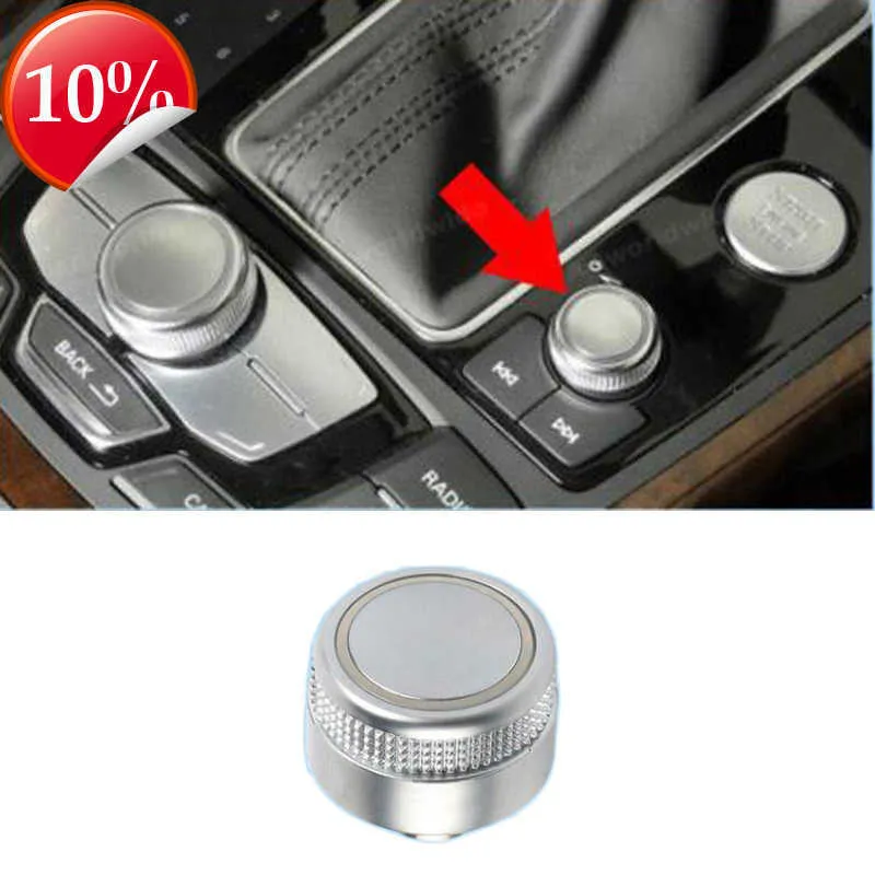 Bouton Volume Autoradio Audi A6/S6/RS6/RS7 - Pièce 4G0919070 - Argent