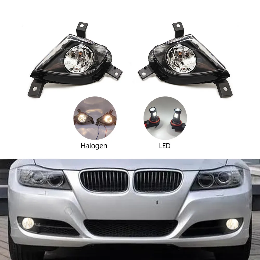 Fendinebbia a LED per auto per BMW E90 E91 328i 335i 2009 2010 2011 Paraurti anteriore Fendinebbia Fendinebbia Luce di guida Accessori auto