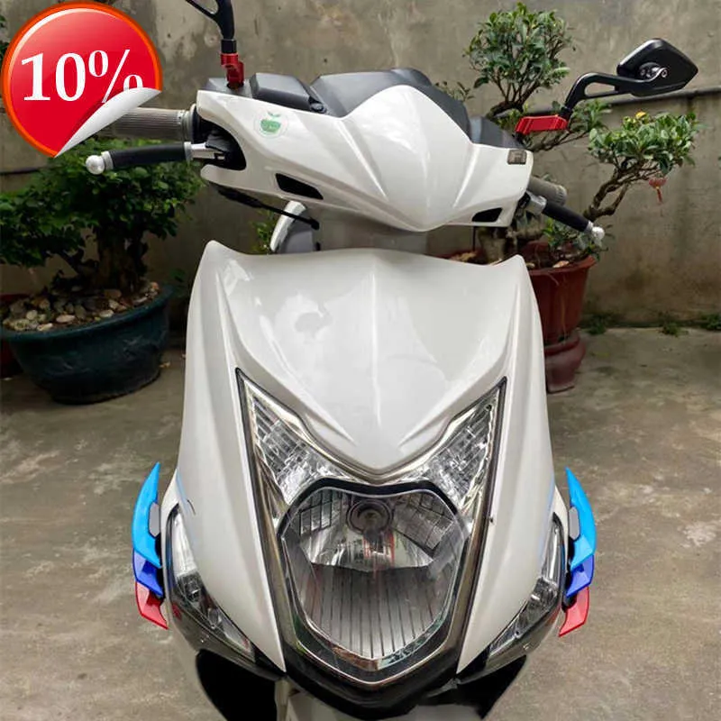 NOWOŚĆ 2PCS Universal for Motorbike Scooter Motocykl Winglet Aerodynamic Spoiler Wing Side Silera Dynamiczne akcesoria skrzydła