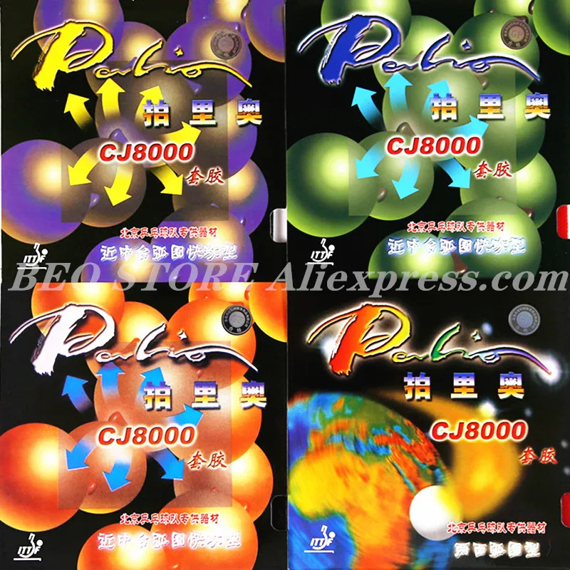 Raquetes de Tênis de Mesa Palio CJ8000 Tênis de Mesa Esponja de Ping Pong Tipo Pips-In Original Palio CJ8000 230612