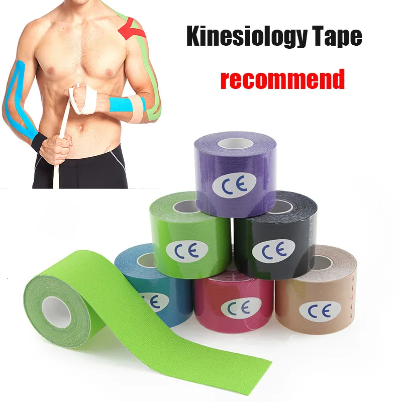 Coude Genouillères Kinésiologie Bande Athlétique Sport Récupération Cerclage Gym Fitness Tennis Soulagement de La Douleur Musculaire Course À Pied Protecto 230613