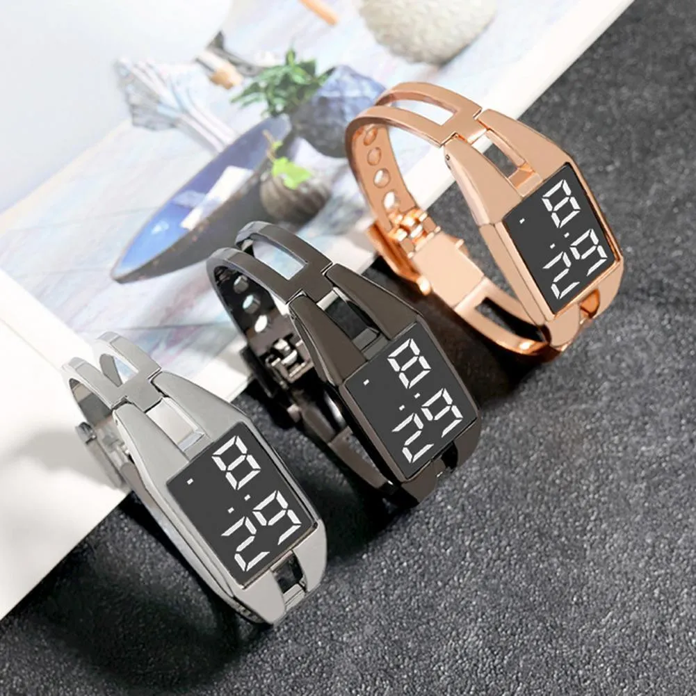 Ladies digital deals wrist watch