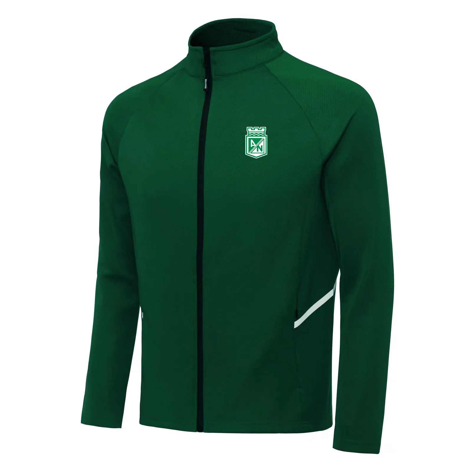 Atletico Nacional Men's Leisure Sport Coat Autumn Warm Coat Outdoor Jogging Sports Shirt Leisure Sports Jacket