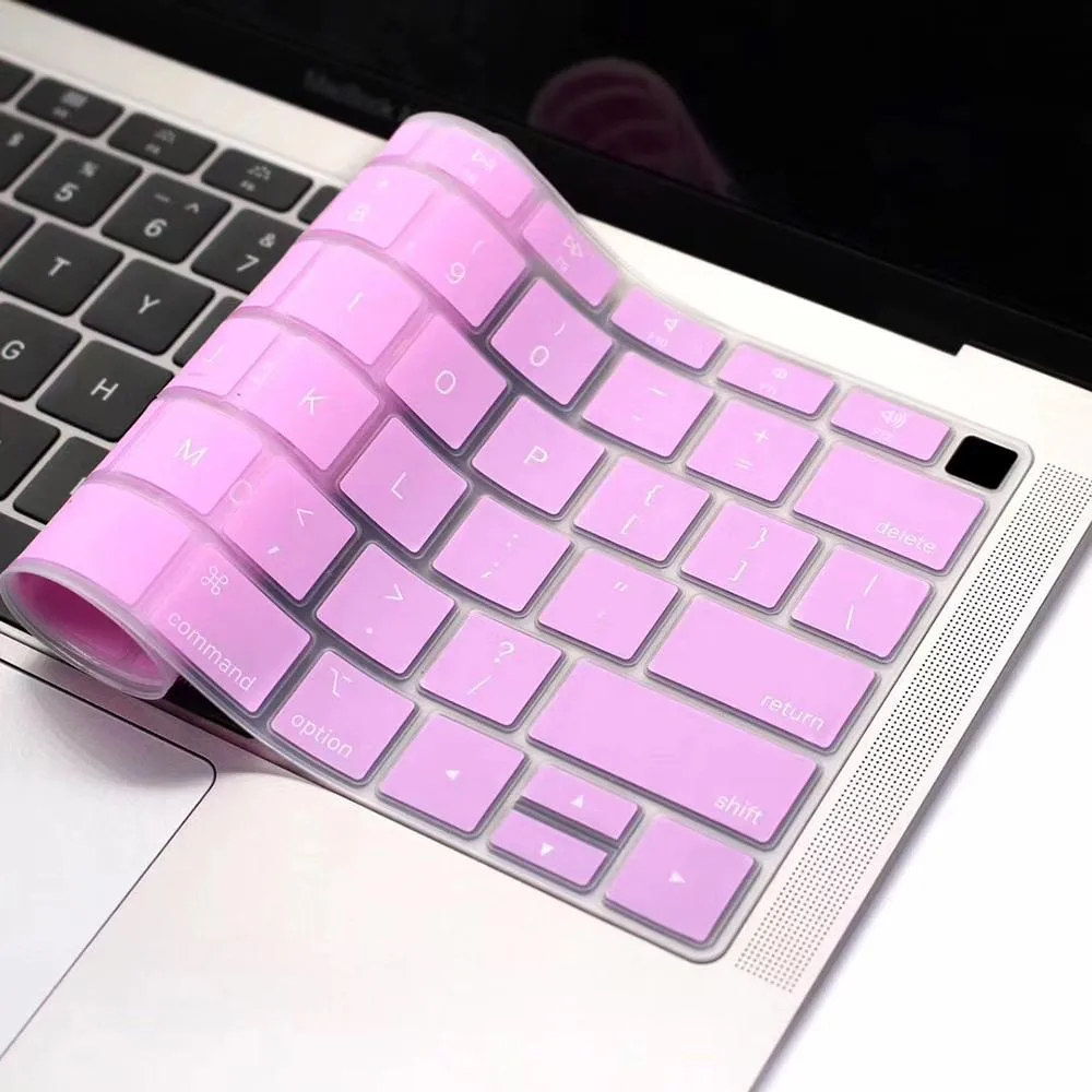 Behandelt nieuwe 13 Air A1932 Laptop Keyboard Protective Film Waterdicht voor MacBook Air 13,3 inch Cases Laptop Keyboard Cover U.S. Edition
